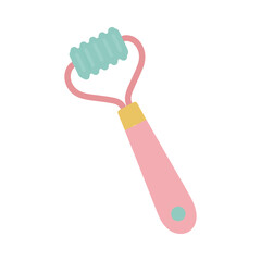facial roller vector illustration design