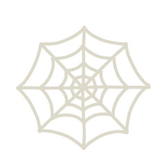 Delicate Web Abstract Arachnid Creation, Halloween & Web Design with Geometric Shapes