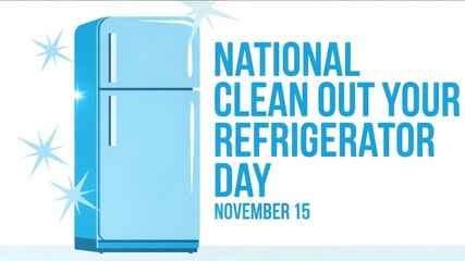 National clean out your refrigerator day november 15