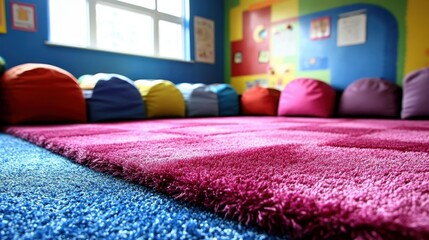 Tumble rug Non-slip Cat litter mat Tufted carpet Sensory playground M