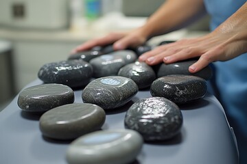 Acupressure Mat Somatic healing pillow Frequency Vibration Machine Gr