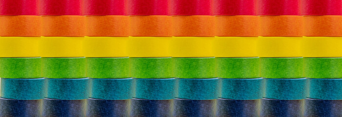 Insulating tapes of different colors