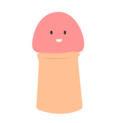 Circumcision in male concept. vector illustration