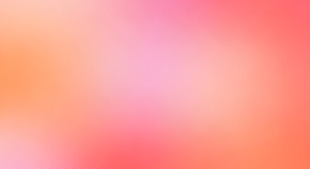 Soft pastel gradient background with smooth transitions of pink, orange, and red hues