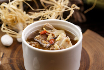 Goji Berry and Pork Bone Soup
