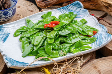 snow peas china food