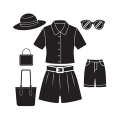 Minimalist Urban Summer Outfit Contemporary Silhouette