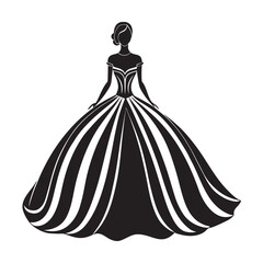 Couture Mega Volume Ball Gown Silhouette