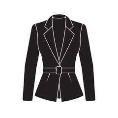 Cropped Tailored Waistline Blazer Refined Silhouette
