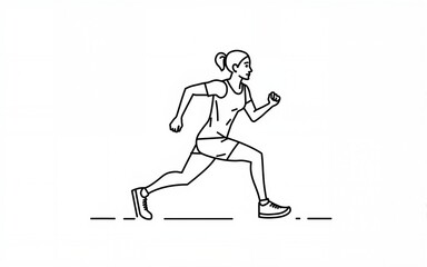 Fototapeta premium Fitness and Sport thin line icons set. Fitness editable stroke icon. Fitness, Sport, Gym, Cardio, Running, Diet, Yoga, Health symbol. Vector. High quality