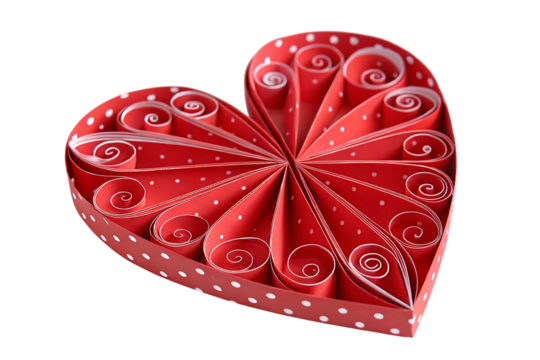 Paper heart shape decoration easy DIY guide - Powered by Adobe