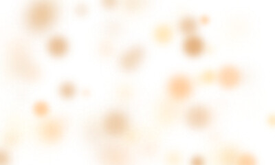 Orange Bokeh Overlay with Transparency for Digital Art and Graphic Design Projects