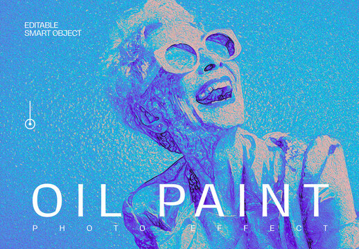 Oil Paint Photo Effect