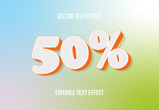Text Effect Design Layout