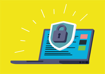 computer security concept