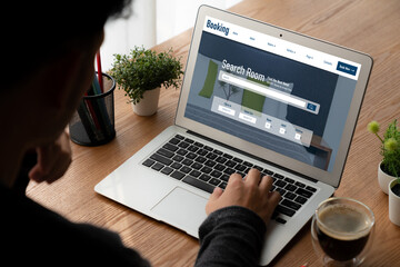 Online hotel accommodation booking website provide modish reservation system . Travel technology...