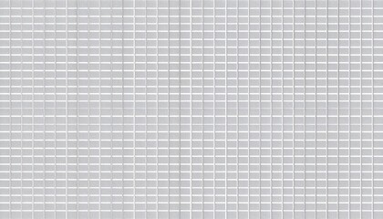 Minimalist white grid pattern on pristine seamless background creating subtle geometric abstract texture for modern design aesthetics.
