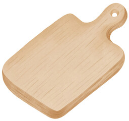 Cutting board kitchen equipment watercolor design illustration