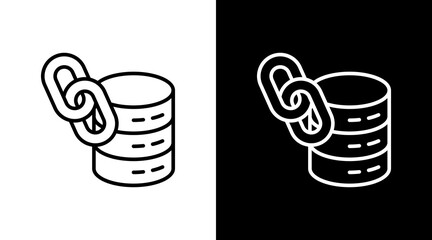 Data Link With Icon Set Design