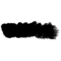Hand drawn ink brush strokes for grunge design backgrounds