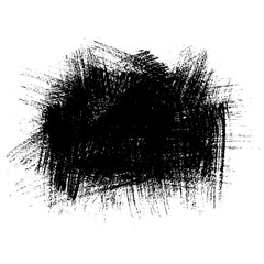 Hand drawn brush strokes for grunge themed background