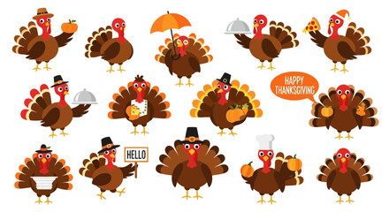 set of thanksgiving isons