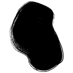 Hand drawn ink brush strokes for creative backgrounds