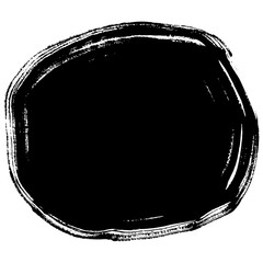 Hand drawn brush strokes for grunge design backgrounds