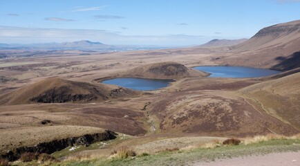 landscape in the mountains