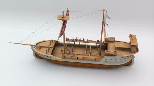Ancient Byzantine Dromon Ship (5th&ndash;12th century CE)
