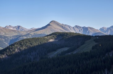 Obraz premium snow covered mountains