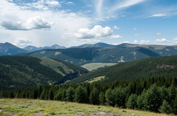 Obraz premium mountain landscape in the alps