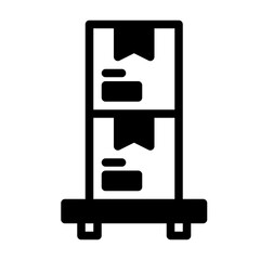 inventory product.  This is a vector single icon with a semi solid style. perfect for any purpose, such as website design, mobile app design, logo design, pattern design, etc.