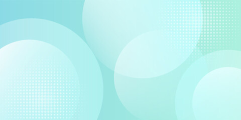 Minimalist banner background. Green and blue gradations.Circle geometric background. Simple design. Vector. EPS 10