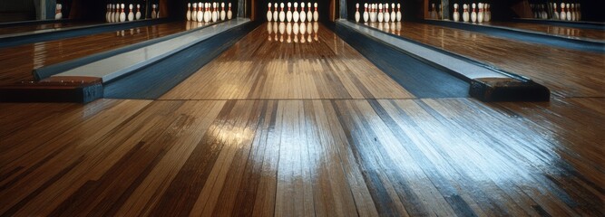 Bowling strike concept. Blue Bowling Ball hits bowling pins. Transparent background ball, icon, pin, strike, bowling, ten, illustration
