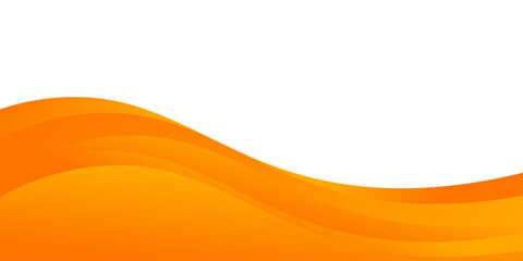 Vector orange line background curve element with white space for text and message design, overlapping layers, vector