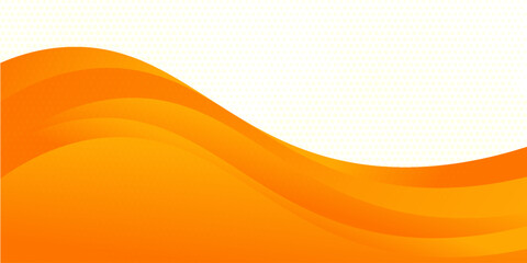 Vector orange line background curve element with white space for text and message design, overlapping layers, vector