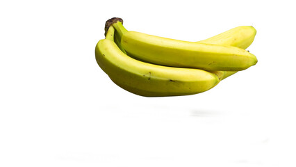 bananas isolated on white background