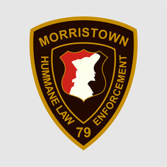 vector illustration of a badge