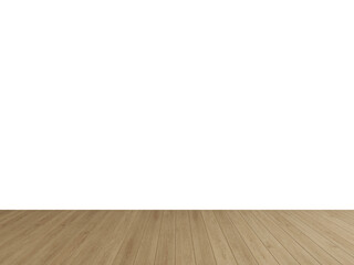 Light Beige Wood Floor with Transparent Wall Background – Clean PNG for Minimalist Interior Mockups and Architectural Design