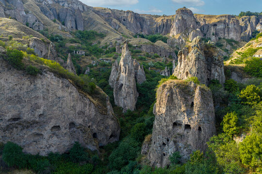 Rock Pinnacles and Ancient Cave Dwellings of Old Khndzoresk