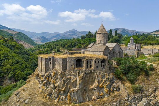 Tatev Monastery Overlooking the Verdant Vorotan Gorge