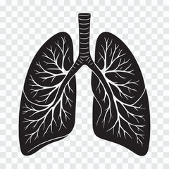 Botanical Lungs: A Symbol of Breath and Life Botanical Lungs Artwork – Vintage Anatomy Design Smoking Lungs Concept Art – Vintage Style