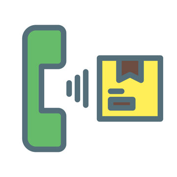 costumer support product. This is a vector single icon with a filled outline style. Suitable for any purpose, such as website design, mobile app design, logo design, pattern design, etc.	
