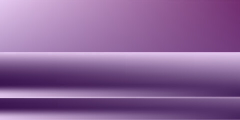 Obraz premium Purple studio background. Purple and pink Background Empty Room Studio with table.