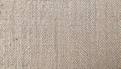 Closeup View of Natural Beige Fabric Texture with Woven Pattern and Earthy Feel in Minimalist Design