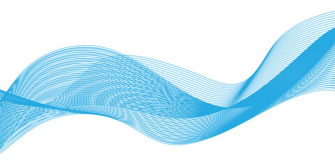 Glowing waveform frequency futuristic energy sound waves technology concept background. Abstract blue wave line vector business texture. Pattern line blend curve flow futuristic background.	
