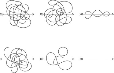 Simplify business challenges with this visual metaphor of problem solving solution