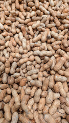 Peanuts in shells full frame.