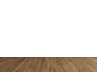 PNG Interior with Rustic Brown Wood Flooring and Black Wall – High-Resolution Cutout Background for Product and Interior Design Mockups